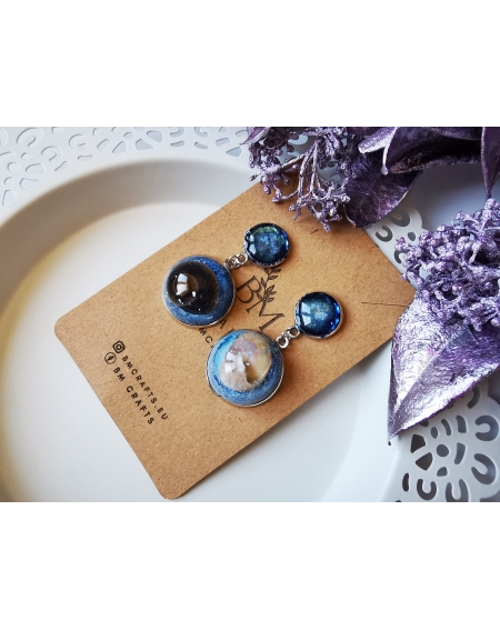Blue Lagoon series I Seashell earrings