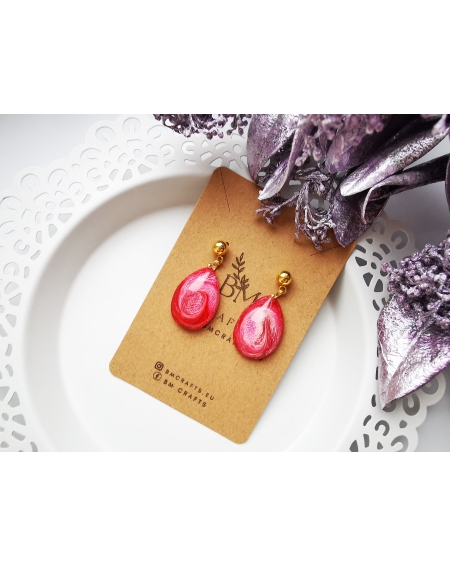 Queen's rose earrings I Valentine's Day series